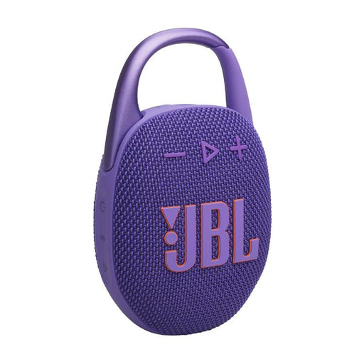 JBL Clip 5 | Haut-parleur à mousqueton portable - Bluetooth - IP67 - Mauve-SONXPLUS.com
