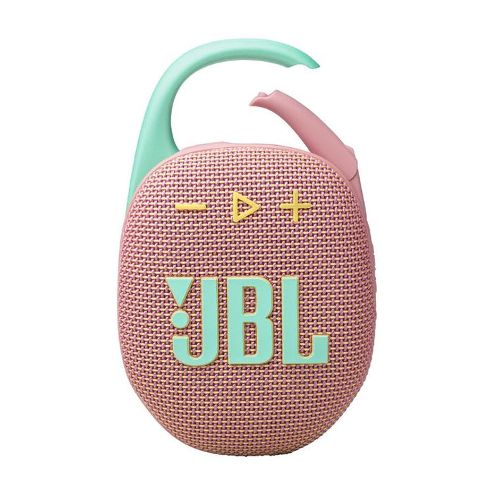 JBL Clip 5 | Haut-parleur à mousqueton portable - Bluetooth - IP67 - Rose-SONXPLUS.com