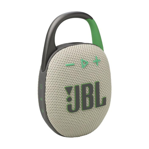 JBL Clip 5 | Haut-parleur à mousqueton portable - Bluetooth - IP67 - Sable-SONXPLUS.com