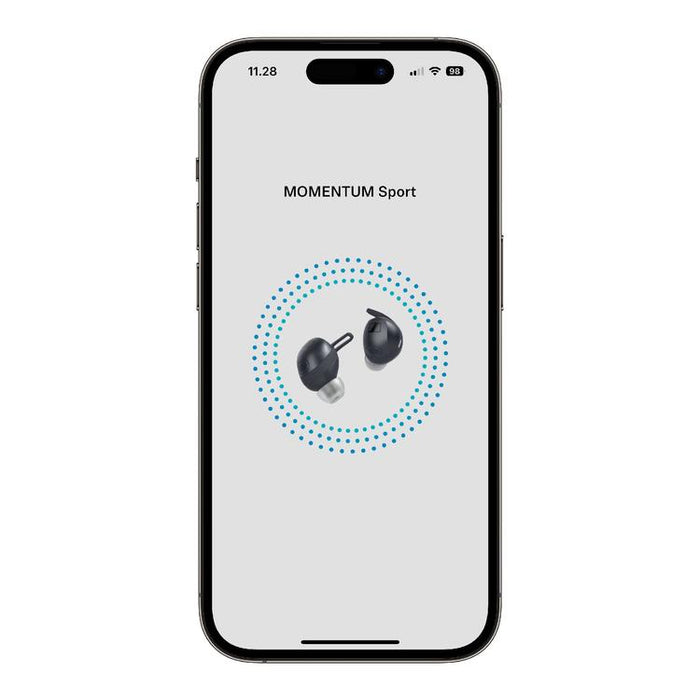 Sennheiser Momentum Sport | In-ear headphones - Wireless - Active noise reduction - Black-SONXPLUS.com