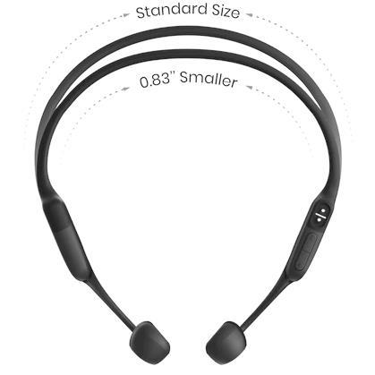 SHOKZ OpenRun Pro Mini | Écouteurs à conduction osseuse - Sport - Bluetooth - 10 Heures d'autonomie - Noir-SONXPLUS.com