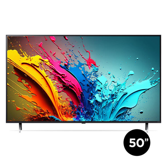 LG 50QNED85TUA | Téléviseur 50" QNED 4K - UHD 4K - Série QNED85T - 120Hz - Processeur IA a8 4K - Noir-SONXPLUS.com