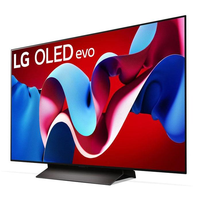 LG OLED48C4PUA | Téléviseur 48" 4K OLED - 120Hz - Série C4 - Processeur IA a9 Gen7 4K - Noir