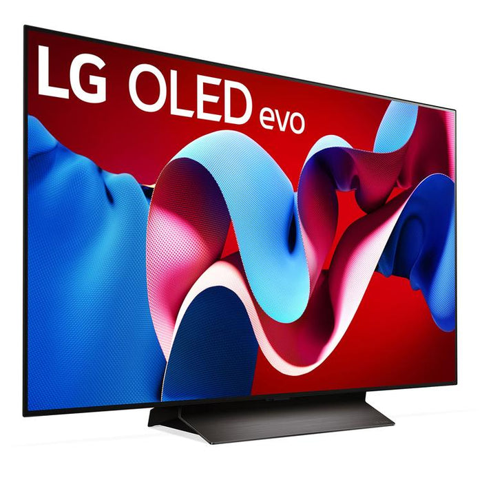 LG OLED48C4PUA | 48" 4K OLED Television - 120Hz - C4 Series - Processor IA a9 Gen7 4K - Black