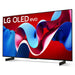 LG OLED42C4PUA | Téléviseur 42" 4K OLED - 120Hz - Série C4 - Processeur IA a9 4K - Noir-SONXPLUS.com