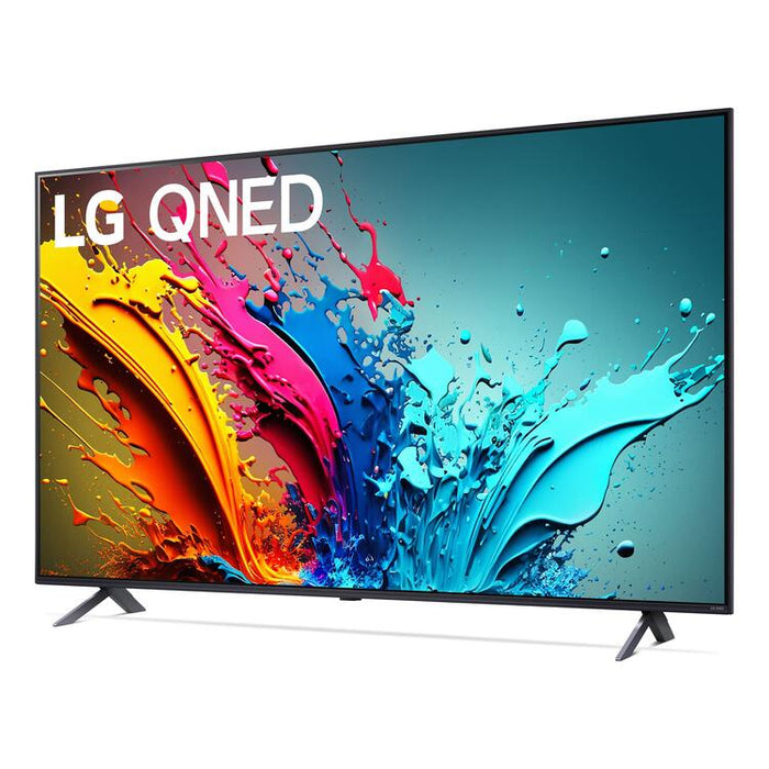 LG 65QNED85TUA | 65" QNED 4K TV - UHD 4K - QNED85T Series - 120Hz - AI a8 4K Processor - Black