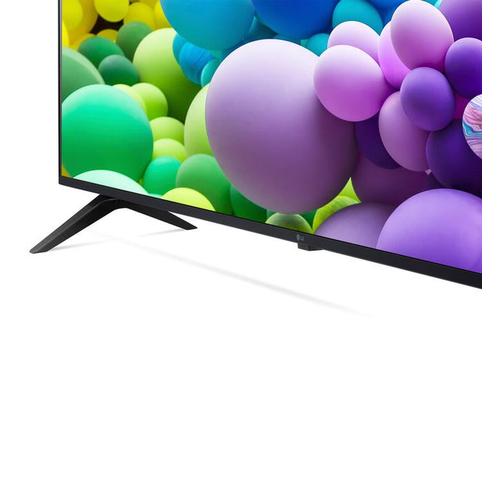 LG 50UT7570PUB | Téléviseur 50" - 4K Ultra HD - DEL - Série UT7570 - HDR - Smart WebOS - 60 Hz natif - Processeur IA a5 Gen7 4K - Noir-SONXPLUS.com