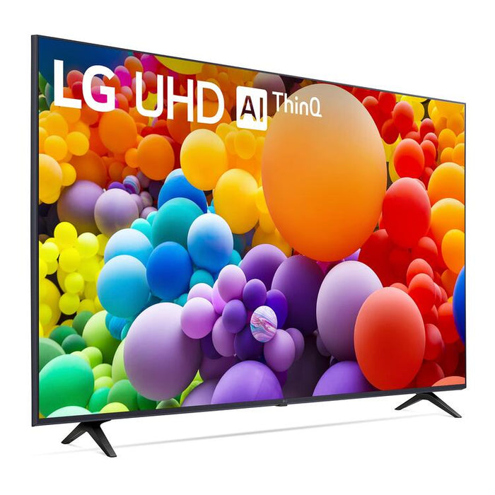 LG 65UT7570PUB | Téléviseur 65" - 4K Ultra HD - DEL - Série UT7570 - HDR - Smart WebOS - 60 Hz natif - Processeur IA a5 Gen7 4K - Noir