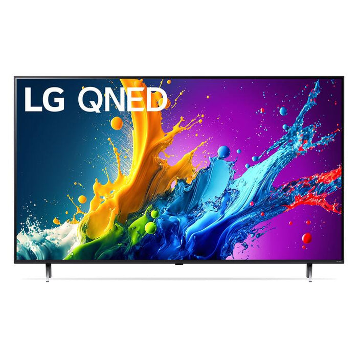 LG 86QNED80TUC.ACC | 86" QNED 4K Television - UHD 4K - QNED80 Series - 60Hz - Processor IA a5 4K Gen7 - Black