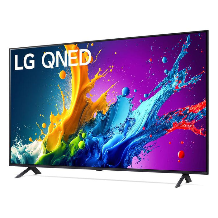 LG 86QNED80TUC.ACC | 86" QNED 4K Television - UHD 4K - QNED80 Series - 60Hz - Processor IA a5 4K Gen7 - Black