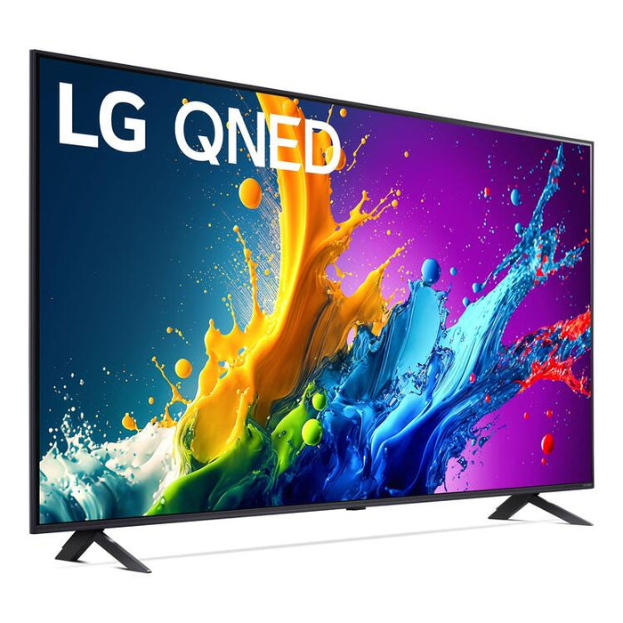 LG 86QNED80TUC.ACC | Téléviseur 86" QNED 4K - UHD 4K - Série QNED80 - 60Hz - Processeur IA a5 4K Gen7 - Noir