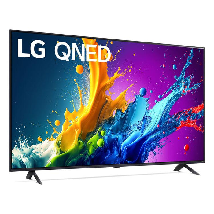 LG 86QNED80TUC.ACC | 86" QNED 4K Television - UHD 4K - QNED80 Series - 60Hz - Processor IA a5 4K Gen7 - Black