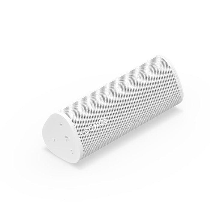 Sonos Roam 2 | Haut-parleur portatif - Bluetooth - Wi-Fi - Étanche - Couplage Stéréo - Blanc