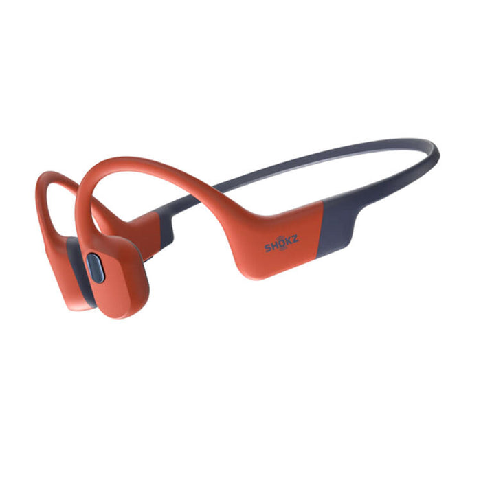 SHOKZ OpenSwim Pro | Bone Conduction Earphones - For Swimming - Bluetooth - IP68 - 9 hours battery life - Red