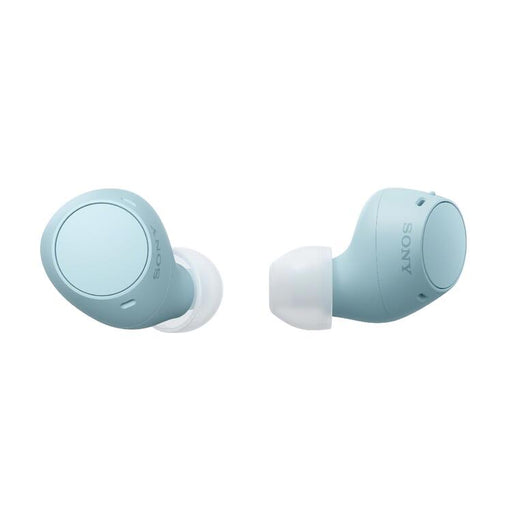 Sony WF-C510 | Écouteurs intra-auriculaires - 100% Sans fil - Bluetooth - Microphone - Jusqu'à 22 heures d'autonomie - IPX4 - Bleu Pâle-SONXPLUS.com