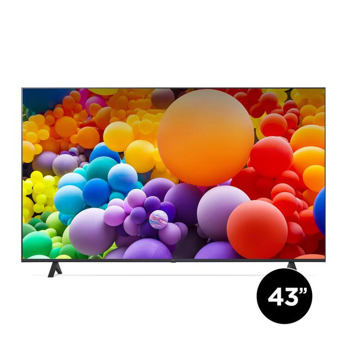 LG 43UT7000PUA | Téléviseur 43" - 4K Ultra HD - DEL - Série UT7000 - 60 Hz natif - Processeur IA a5 Gen7 4K - Noir-SONXPLUS.com