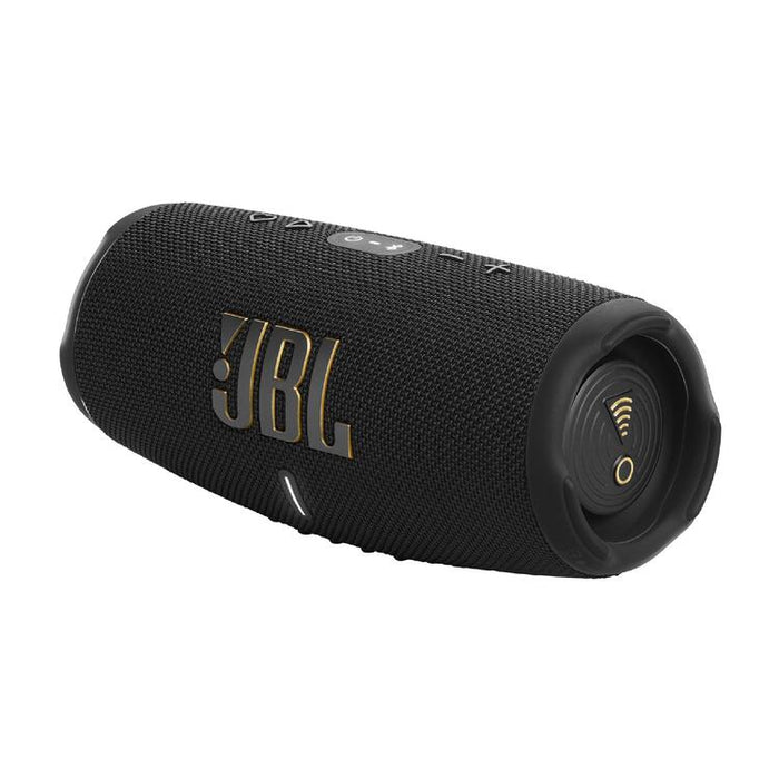 JBL Charge 5 Wi-Fi | Haut-Parleur Portatif Bluetooth - Étanche - Avec Powerbank - 20 Heures d'autonomie - Noir-SONXPLUS.com