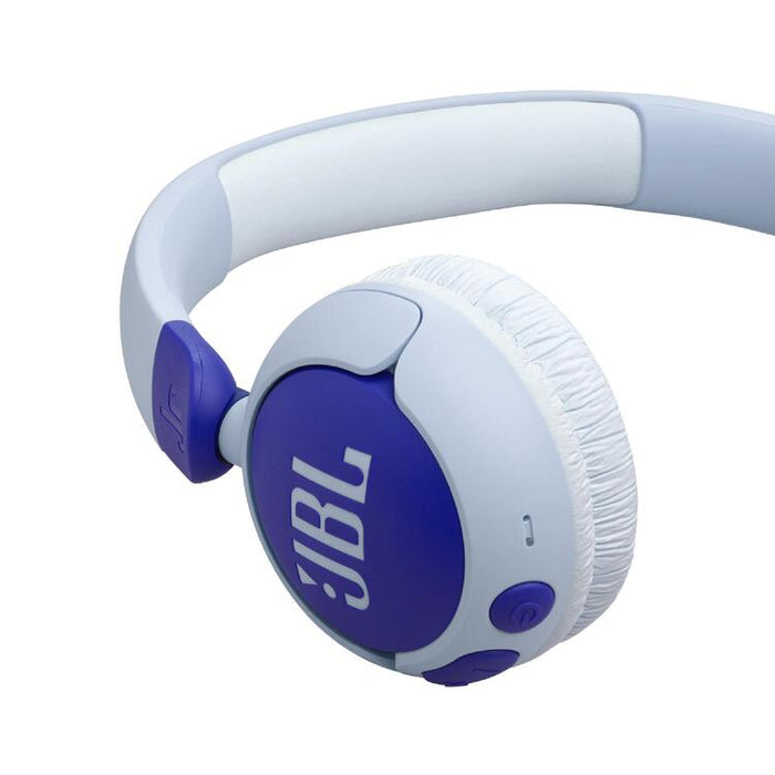 JBL JR 320BT | Wireless circumaural headphones for kids - Bluetooth - JBL Safe Sound - Microphone - Bleu-SONXPLUS.com