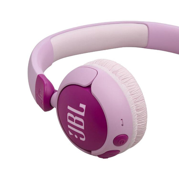 JBL JR 320BT | Wireless circumaural headphones for kids - Bluetooth - JBL Safe Sound - Microphone - Mauve-SONXPLUS.com