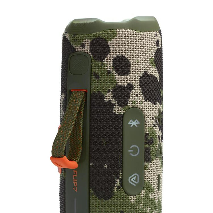 JBL Flip 7 | Portable Speaker - Bluetooth - Waterproof - Up to 14 hours of autonomy - Camouflage-SONXPLUS.com