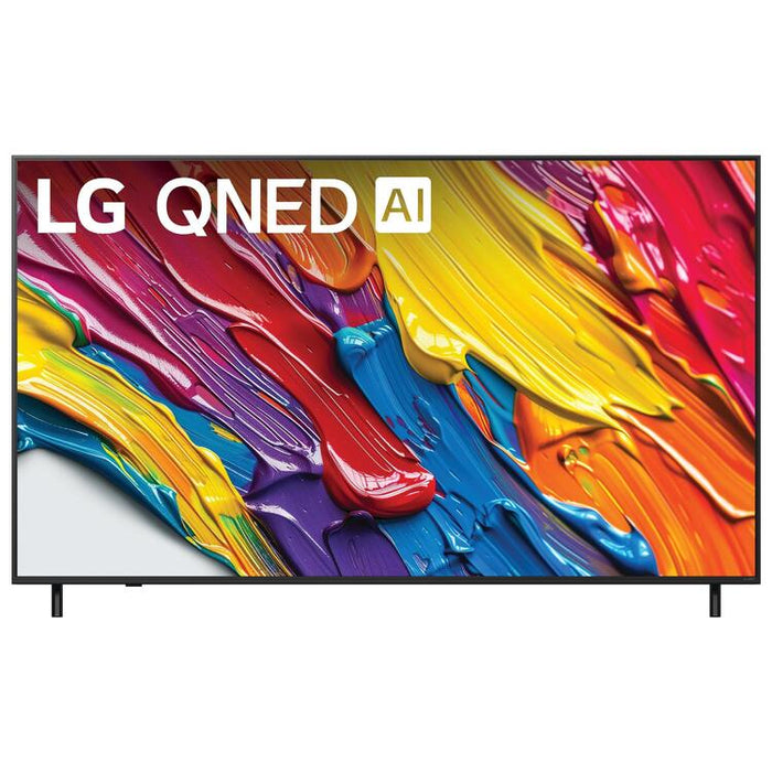 LG 75QNED82AUA | 75" QNED 4K Television - UHD 4K - QNED82A Series - 60Hz - Processor IA a7 4K Gen8 - Black