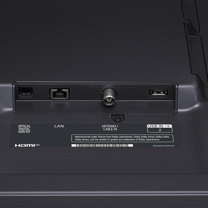 LG 86NANO80AUA | 86" Television LED 4K - UHD - NANO80A Series - 60Hz - Processor IA a7 4K Gen8 - Black