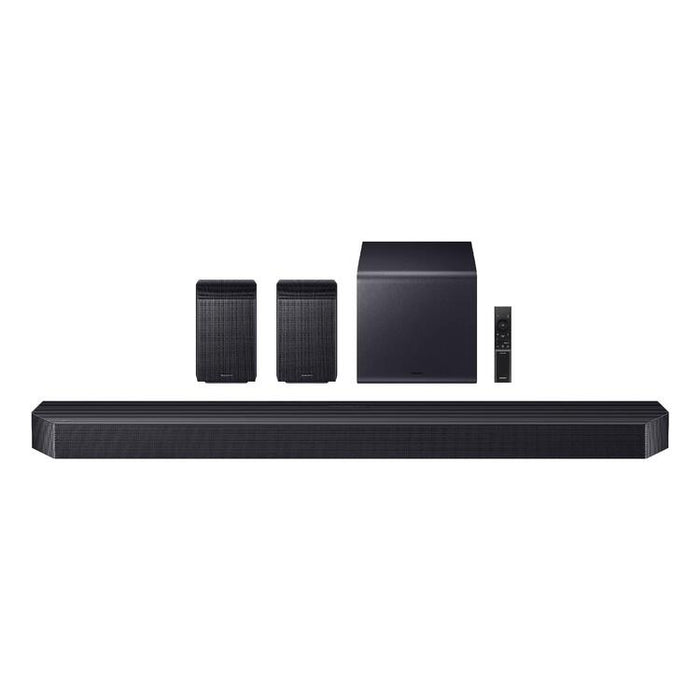 Samsung HW-Q990F | Soundbar - 11.1.4 channels - Dolby ATMOS - Subwoofer + Wireless rear speakers - 756W - Q-Symphony - Black