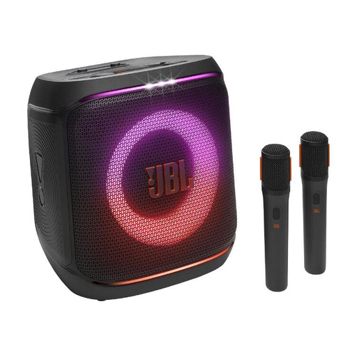JBL PartyBox Encore 2 | Portable Speaker - Wireless - Bluetooth - 100 W - 2 Microphones included - Black-SONXPLUS.com