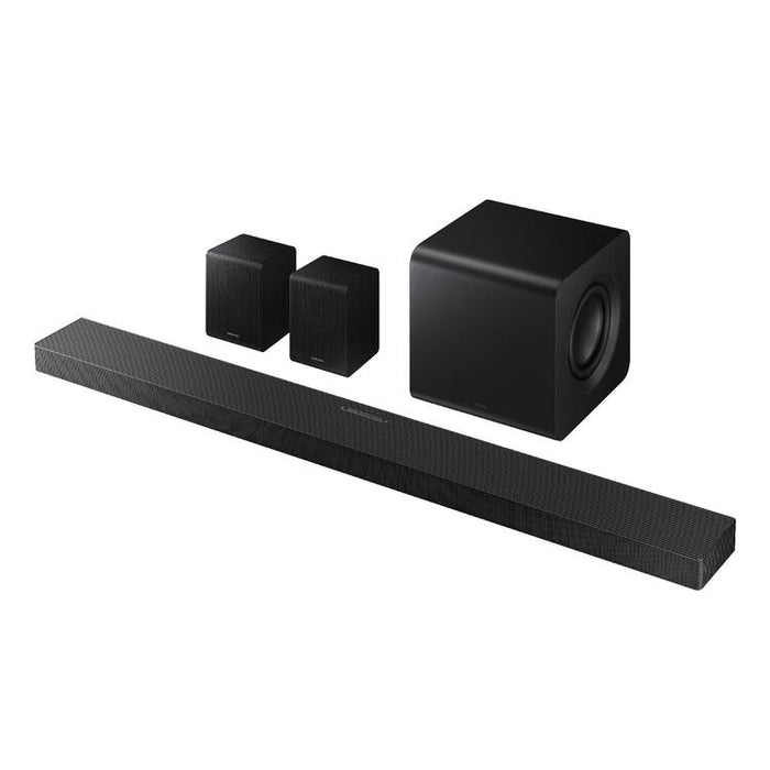 Samsung HW-QS750F | Soundbar - 5.1.2 channels - Dolby ATMOS - With wireless subwoofer - Q Series - Bluetooth - Black