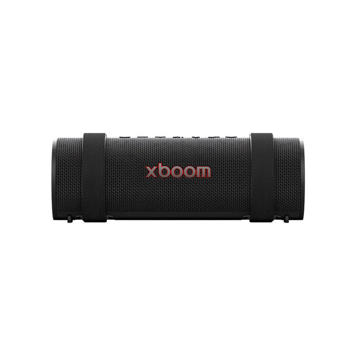 LG xboom Grab | Portable Speaker - Bluetooth - IP67 - AI Lighting - Black-SONXPLUS.com