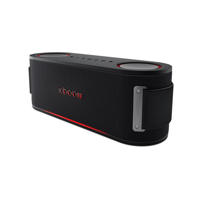 LG xboom Bounce | Portable Speaker - Bluetooth - IP67 - AI Lighting - Black-SONXPLUS.com