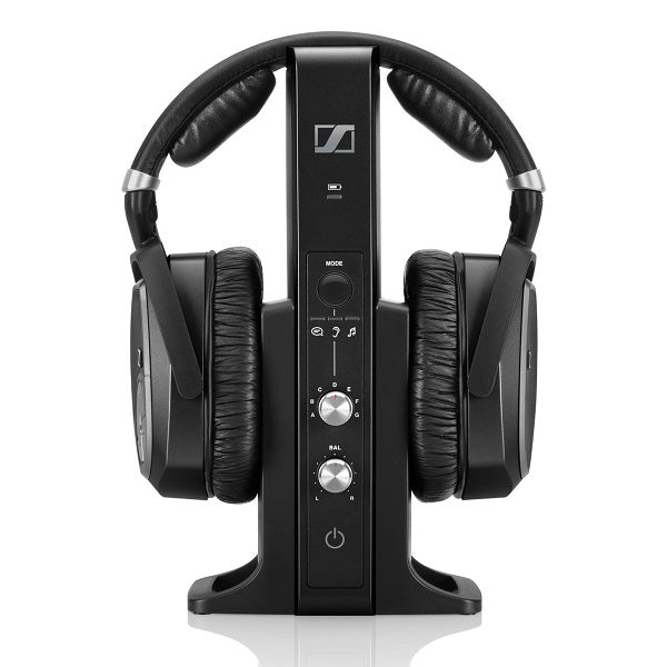 Sennheiser RS195 | Circumaural Wireless TV Headphones - Black