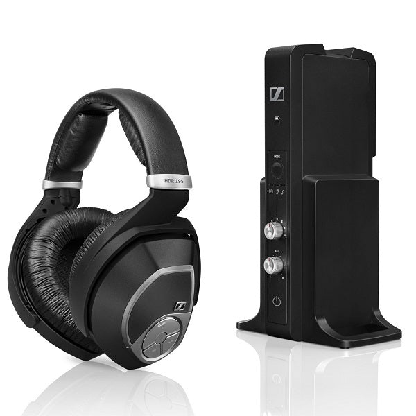 Sennheiser RS195 | Circumaural Wireless TV Headphones - Black