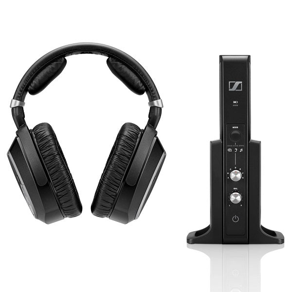 Sennheiser RS195 | Circumaural Wireless TV Headphones - Black