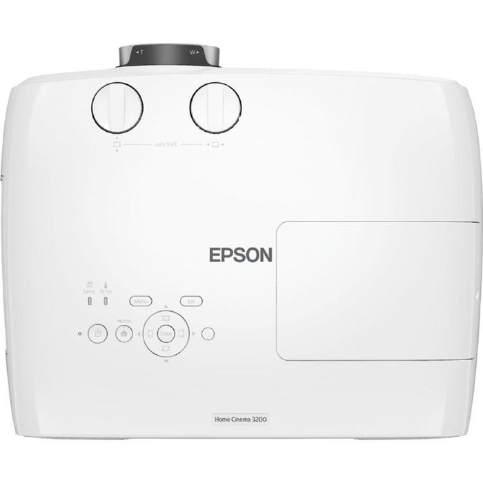 Epson Home Cinema 3200 | 3LCD Home Theater Projector - 16:9 - 4K Pro-UHD - White-SONXPLUS.com