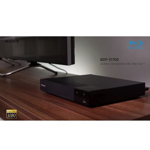 Sony BDP-S1700 | Blu-ray player - Full HD - USB - Black