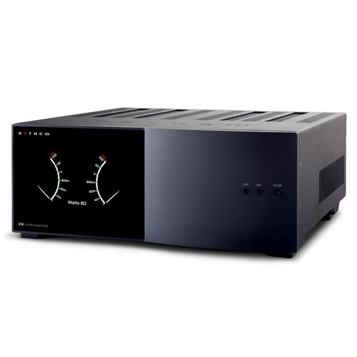 Anthem | STR Power Amplifier - 2 Channel - Solid Toroidal Transformers - Black