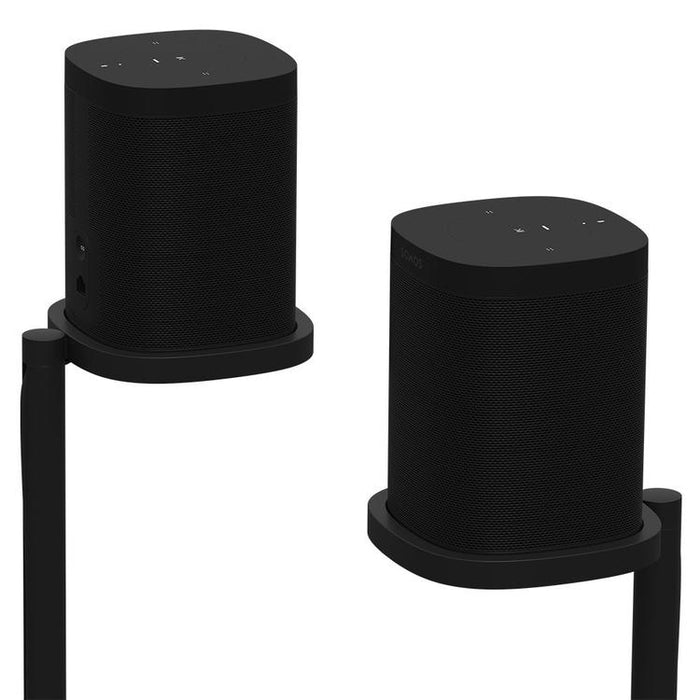 Sonos SS1FSWW1BLK | Stand for Sonos One and One SL Speakers - Black - Pair