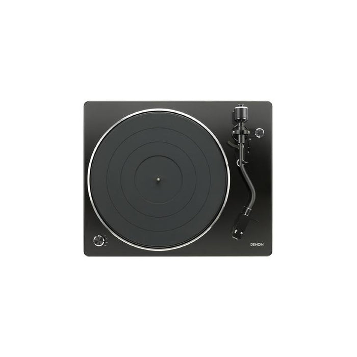 Denon DP-400 | Table tournante Hi-Fi - Capteur automatique de vitesse - Bras de vitesse en "S" - Noir