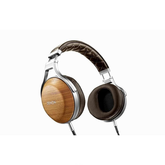 Denon AH-D9200 | Wired Circum-Aural Headset - Bamboo Shells - Aluminium Frame - High End - Lightweight