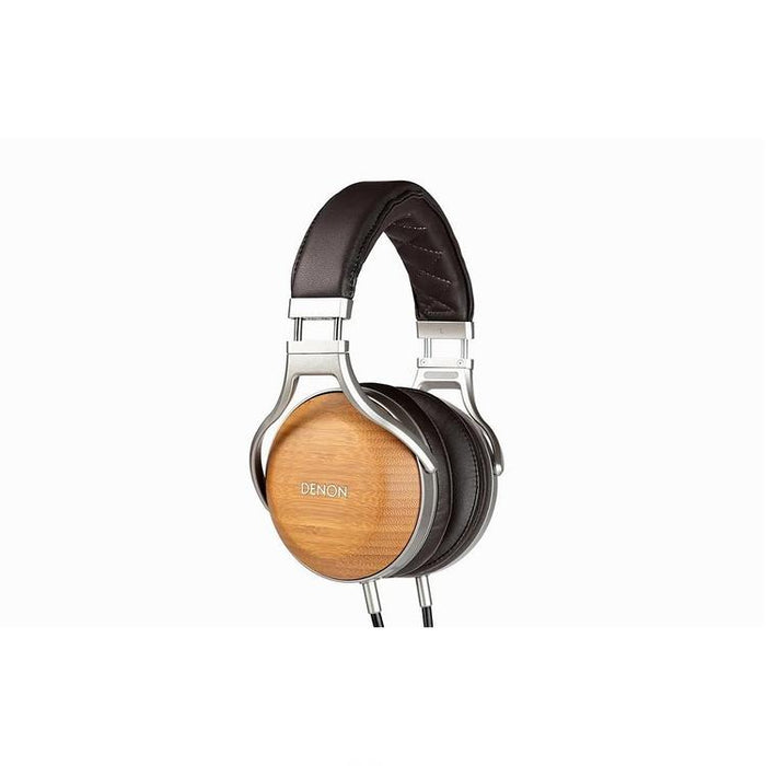 Denon AH-D9200 | Wired Circum-Aural Headset - Bamboo Shells - Aluminium Frame - High End - Lightweight