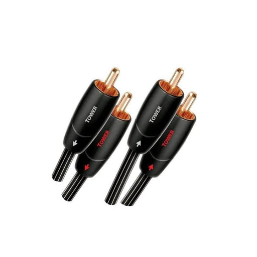 Audioquest Tower | Double RCA to RCA Cable - Gold Plated - 1 Meter-SONXPLUS.com