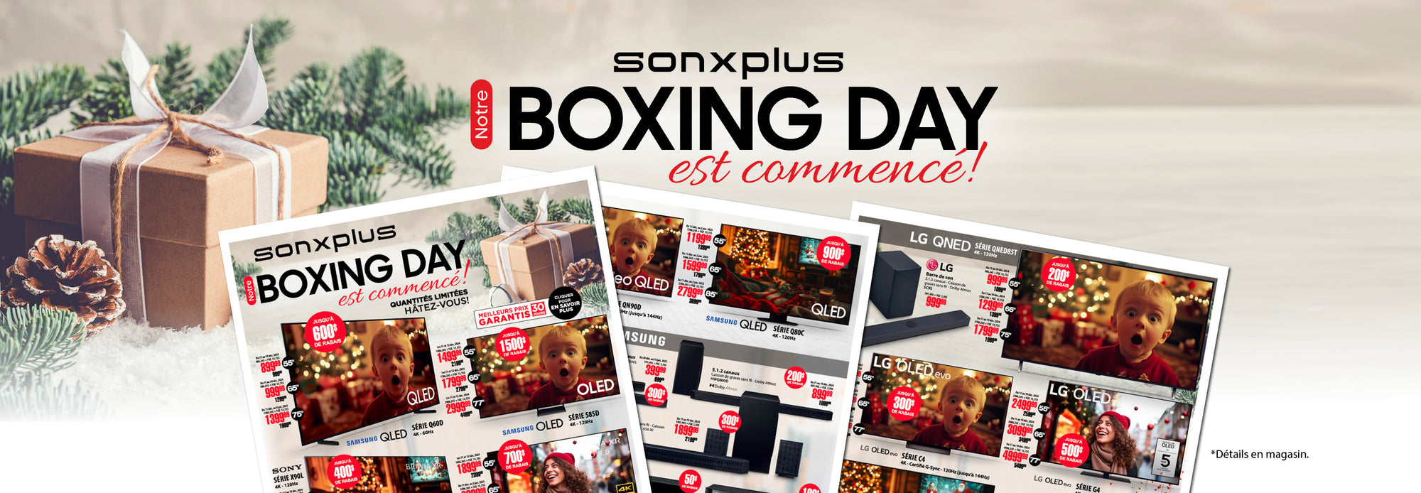 Boxing Day 2024 | SONXPLUS.com