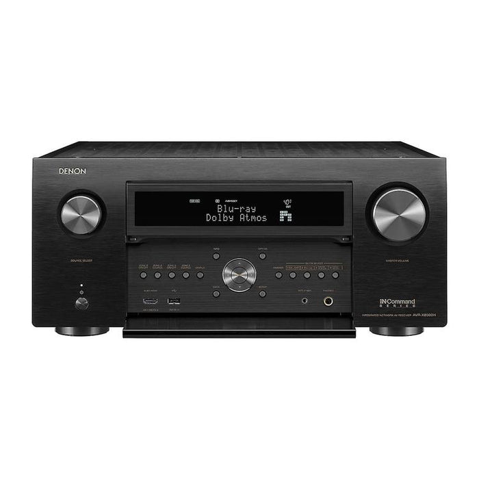 Denon AVRX8500HA & HOME250 | Ensemble Récepteur AV 13.2 canaux et haut-parleur sans-fil - Cinéma maison - Bluetooth - Wi-Fi - 8K - HEOS - Noir-SONXPLUS.com