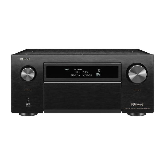 Denon AVRX8500HA | 13.2 channel AV receiver - Network - Home theater - Monolithic power amplifier - Bluetooth - Wi-Fi - 8K - HEOS - Black-SONXPLUS.com