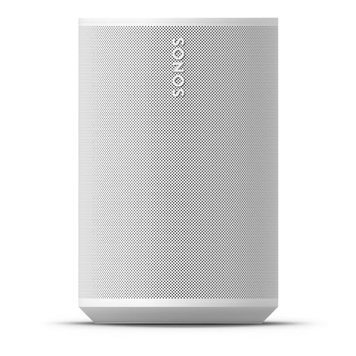 Sonos Era 100 SL | Compact speaker - Touchscreen - Wi-Fi - White | Front view with logo | Sonxplus