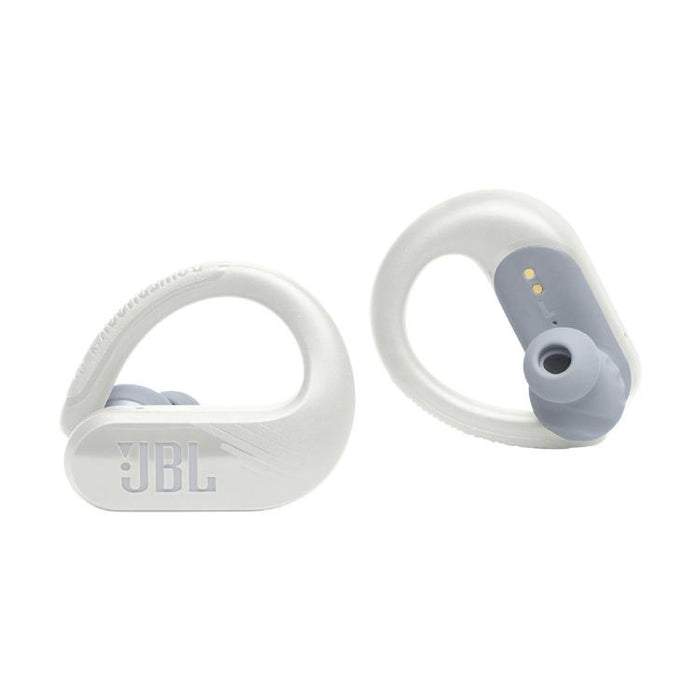 JBL Endurance Peak III | In-Ear Sport Headphones - 100% Wireless - Waterproof - Powerhook Design - White-SONXPLUS.com