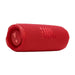 JBL Flip 7 | Portable Speaker - Bluetooth - Waterproof - Up to 14 hours battery life - Rouge-SONXPLUS.com