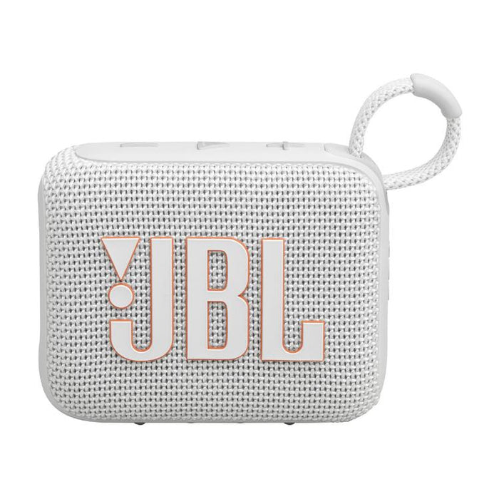 JBL GO 4 | Mini Portable Speaker - Bluetooth - IP67 - White-SONXPLUS.com