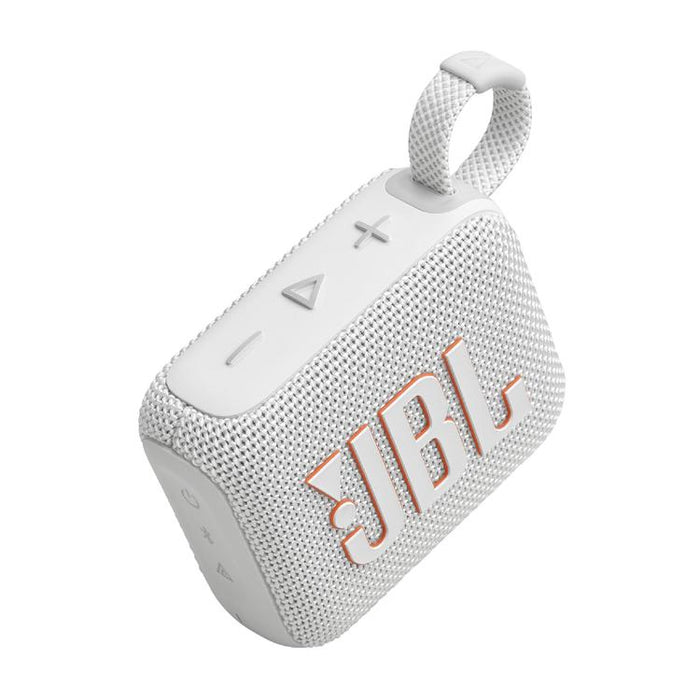 JBL GO 4 | Mini Portable Speaker - Bluetooth - IP67 - White-SONXPLUS.com